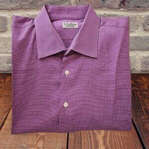 MOHAN CUSTOM MEN LONG SLEEVE DRESS SHIRT - SIZE 17.5